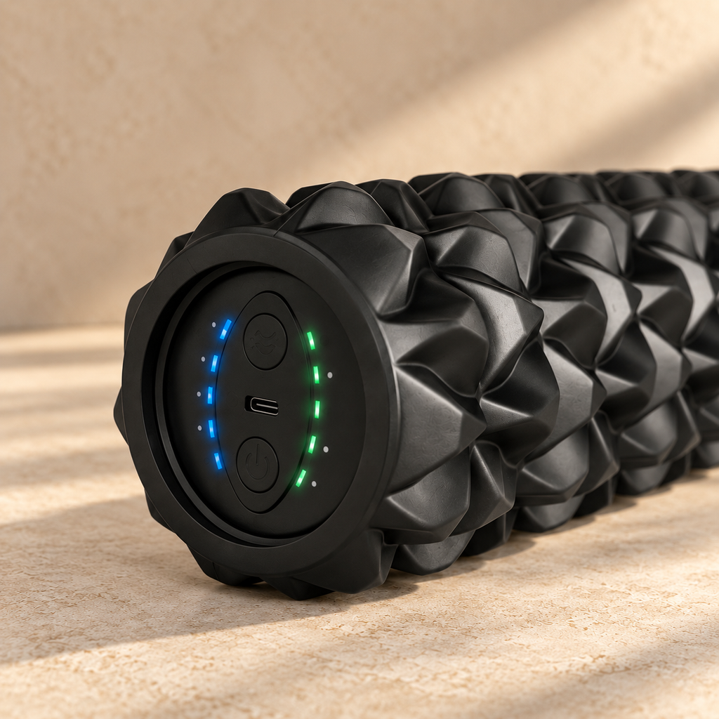 Rouleau de massage vibrant – Récupération coureur